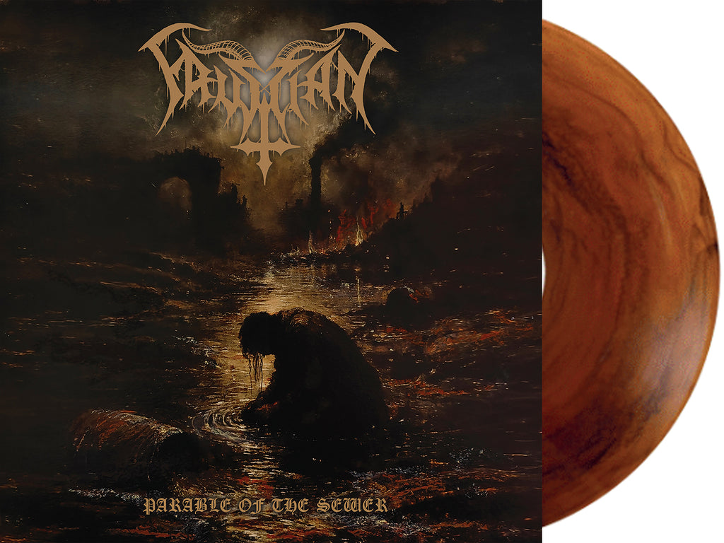 Faustian - Parable Of The Sewer - Limited Edition Orange / Black Splatter Vinyl