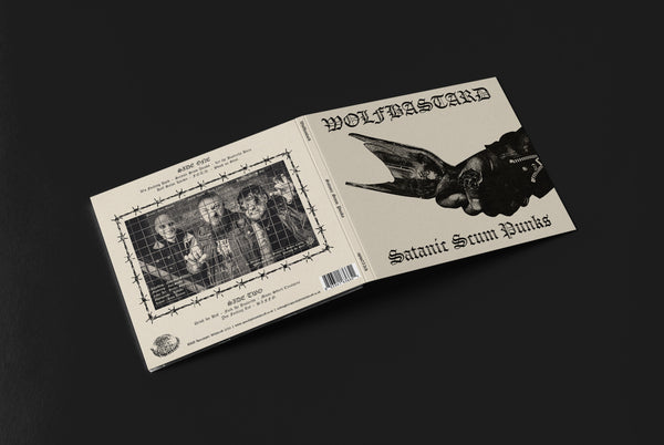 Wolfbastard - Satanic Scum Punks - Limited Edition Digipack CD *PRE-ORDER