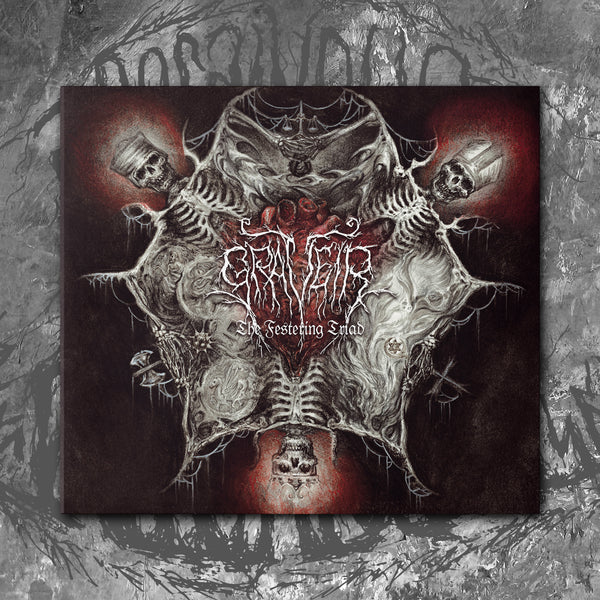 Gravier - The Festering Triad - Limited Edition Digipack CD PRE-ORDER