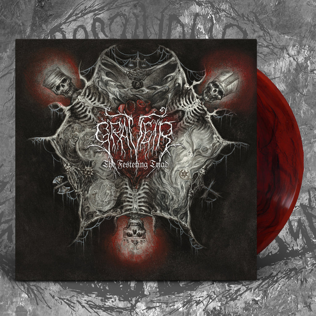 Gravier - The Festering Triad - Limited Splatter Vinyl CD PRE-ORDER