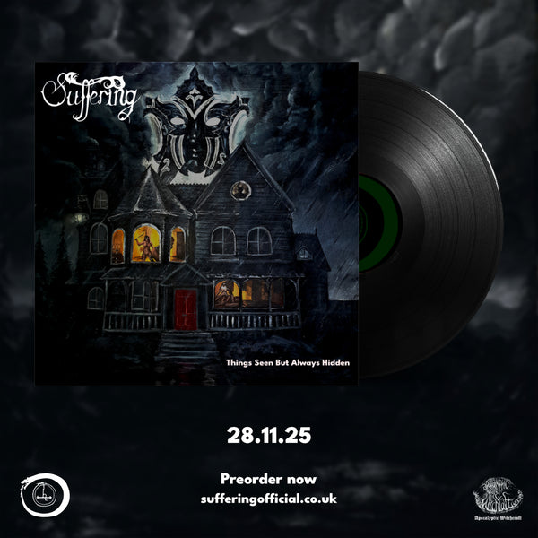 Suffering - Things Seen But Always Hidden -  Limited Edition Black Vinyl *PRE-ORDER