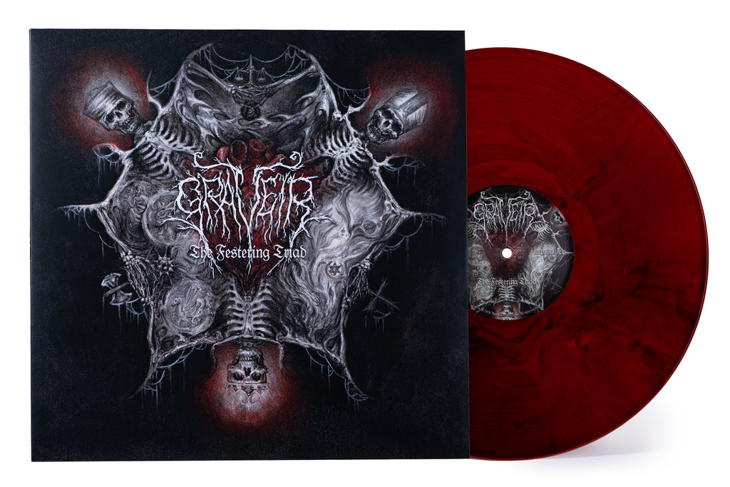 Gravier - The Festering Triad - Limited Splatter Vinyl
